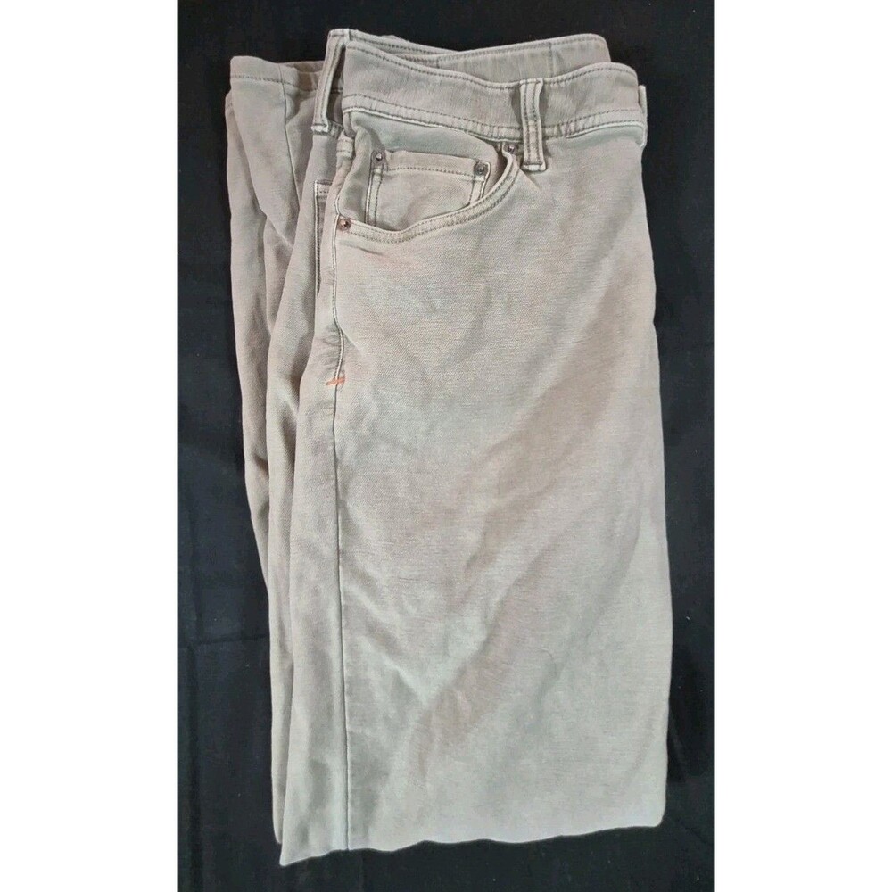 The Normal Brand Comfort Terry Pants Mens Size 31x30 Greystone Color Slim Fit